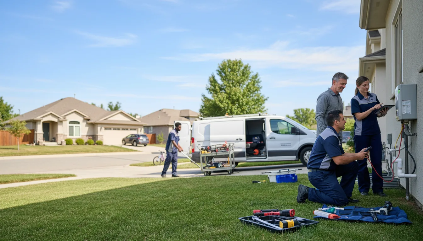 Tankless water heater service in Falfurrias, TX
